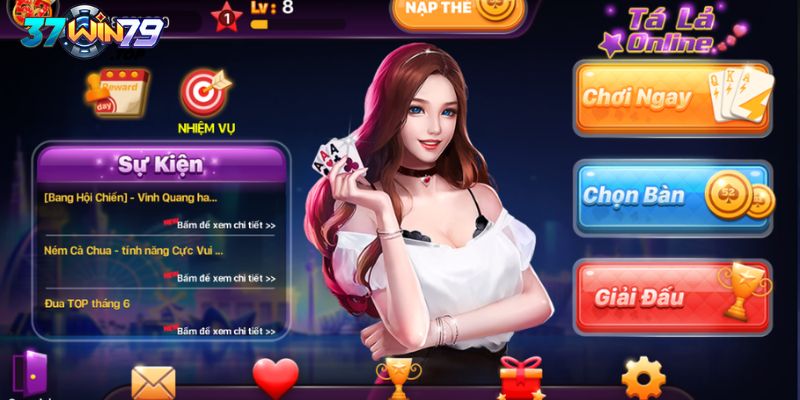 Những ưu điểm khi tham gia chơi game bài tá lả tại Win79