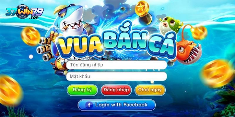 Các bước tham gia trò chơi bắn cá tại Win79